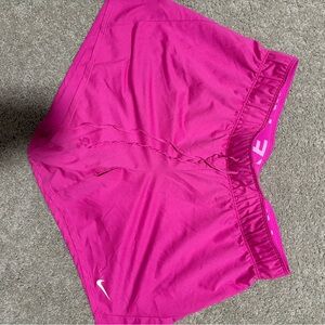 Nike Women's Hot Pink Athletic Shorts